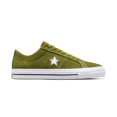 Converse Cons One Star Pro Suede - Green - Sneakers