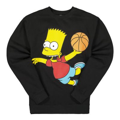 The Simpsons X Chinatown Market Air Bart Arc Sweatshirt Black - Black - Hoodie