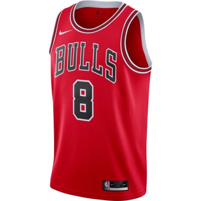 Jordan Zach LaVine Chicago Bulls Icon Edition 2020 Jersey - Red - Jersey
