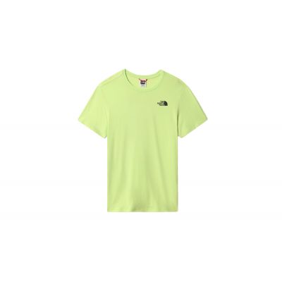 The North Face M S/S Red Box Tee - Green - Short Sleeve T-Shirt
