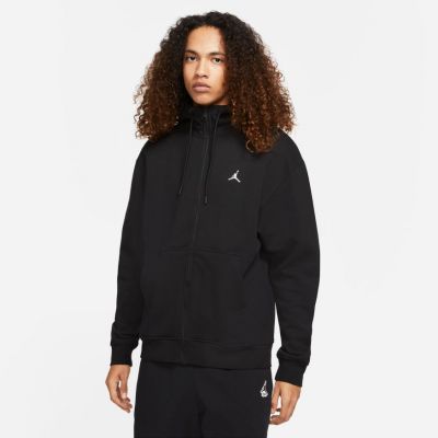 Jordan Essentials Fleece Full-Zip Hoodie - Black - Hoodie