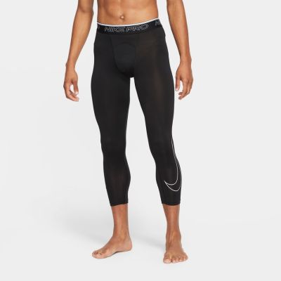 Nike Pro Dri-FIT 3/4 Tights Black - Black - Pants