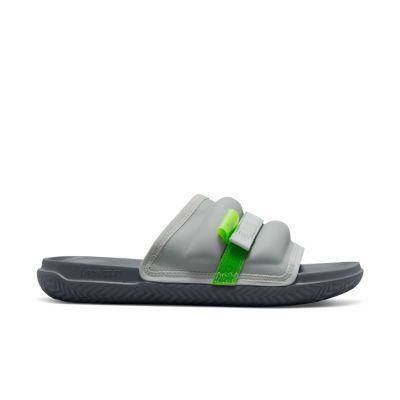 Air Jordan Super Play Slides Slipper "Silver" - Grey - Sneakers