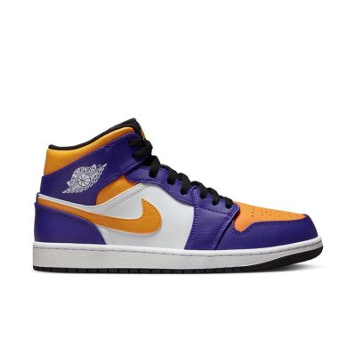 Air Jordan 1 Mid "Lakers" - Purple - Sneakers
