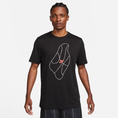 Nike Dri-FIT Basketball Tee Black - Black - Short Sleeve T-Shirt