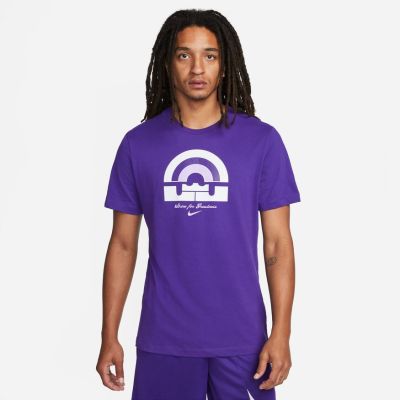 Nike Dri-FIT LeBron Basketball Tee Court Purple - Purple - Short Sleeve T-Shirt