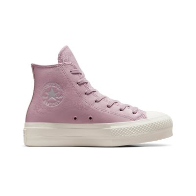 Converse Chuck Taylor All Star Lift Platform Leather  - Pink - Sneakers