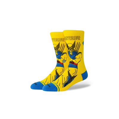 Stance Wolverine Crew 5,5-8-(M) - Yellow - Socks