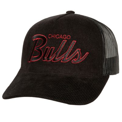 Mitchell & Ness NBA Times Up Chicago Bulls Trucker - Black - Cap