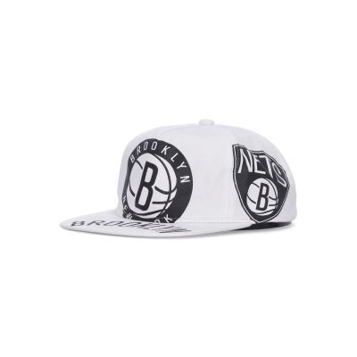 Mitchell & Ness NBA Brooklyn Nets In Your Face Deadstock Hwc Snapback - White - Cap
