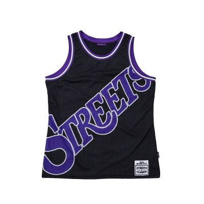 The Streets LA Logo Basketball Jersey Black - Black - Jersey