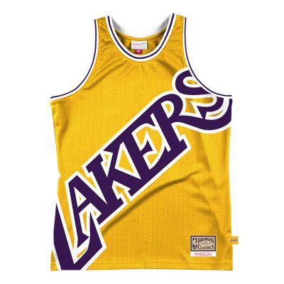 Mitchell & Ness Blown Out Fashion Jersey Los Angeles Lakers Light Gold - Yellow - Jersey