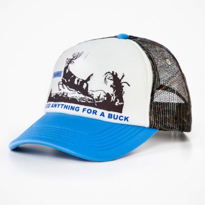 Pleasures Buck Trucker Hat Camo - Multi-color - Cap