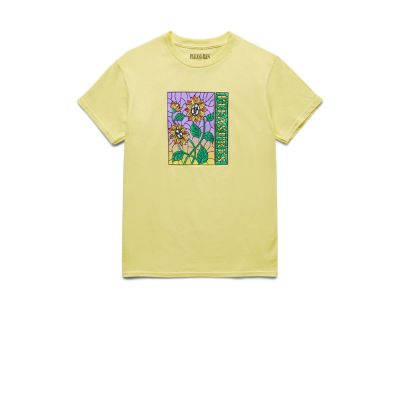 Pleasures Glass Tee Banana - Yellow - Short Sleeve T-Shirt