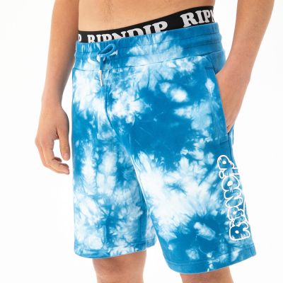 Rip N Dip RIPNTAIL Sweat Shorts - Blue - Shorts