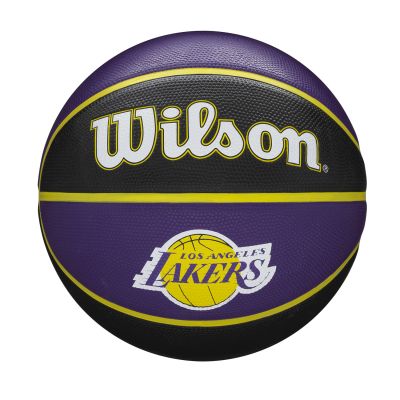 Wilson NBA Team Tribute Basketball LA Lakers Size 7 - Purple - Ball