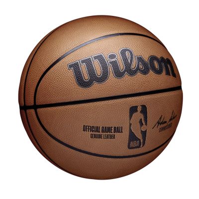 Wilson NBA Official Game Ball Basketball Retail - Brown - Ball