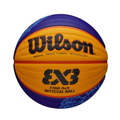 Wilson FIBA 3X3 Game Ball Paris Retail 2024 Size 6 - Yellow - Ball