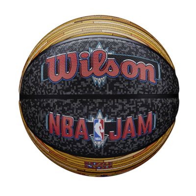 Wilson NBA Jam Outdoor Basketball Size 7 - Black - Ball