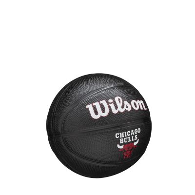Wilson NBA Team Tribute Mini Chicago Bulls Size 3 - Black - Ball